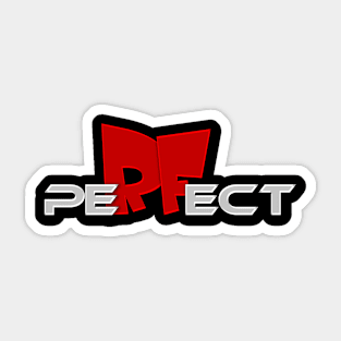 berfect 1 Sticker